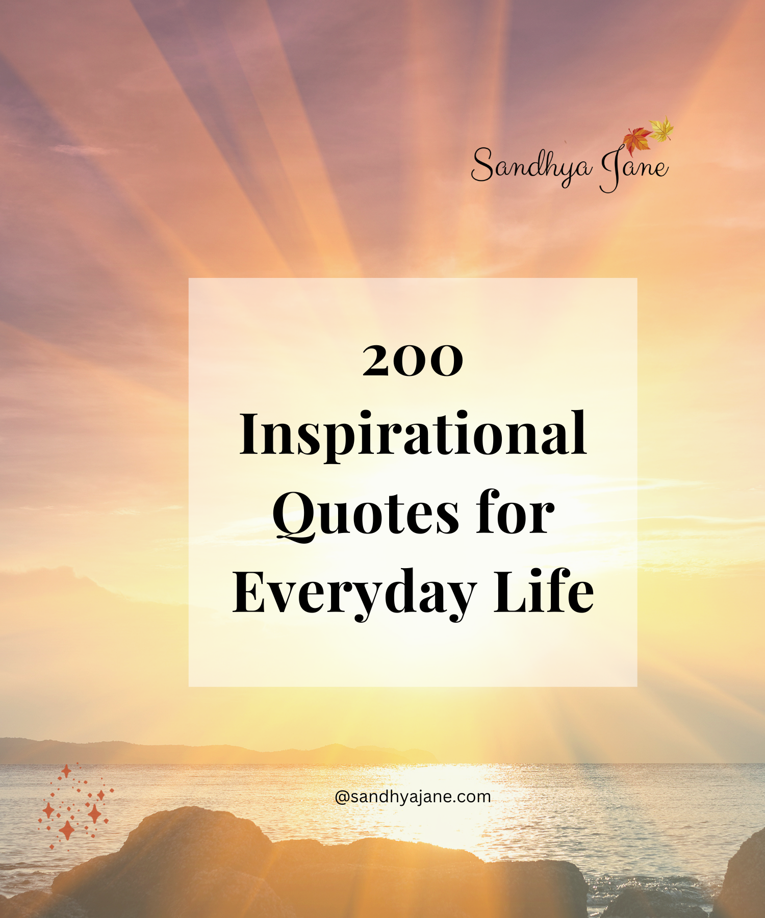 200 inspirational quote for everyday life book cover